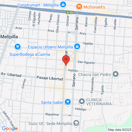 Clínicas Dentales San Andres map