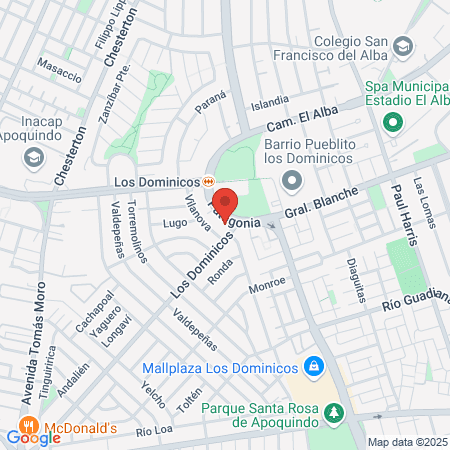 Dr. Orlando Alvarez del Canto map