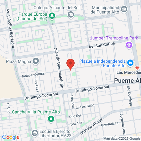 Dr Roberto Matetich O. map