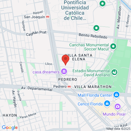 Consulta Dental PluvialDent map