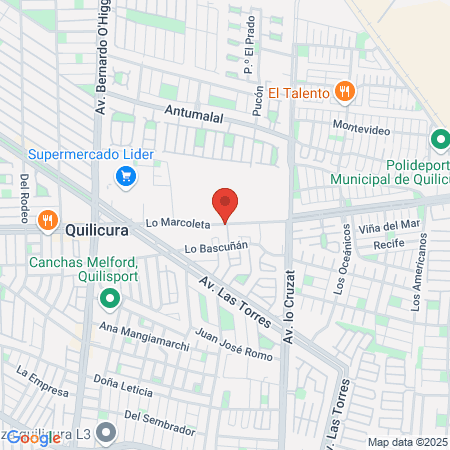 Sergio Francisco Javier Peña Calvo map