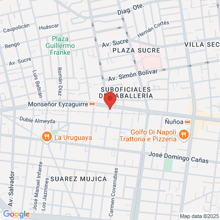 Beatriz del Carmen Orrego Villalobos map