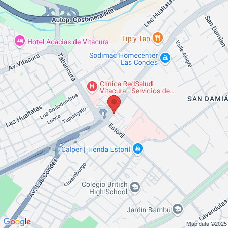 Clinica De Ortodoncia Luis Pasteur Ltda map