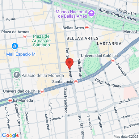 Tratamientos Dentales Santiago map