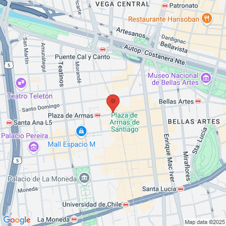 Augusto Emilio Cheyre Aguirre map