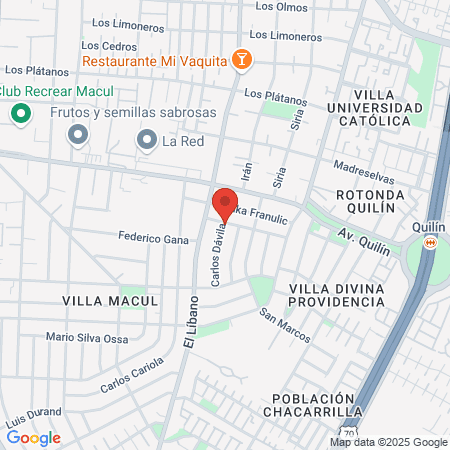 Rudolph Rojas Augusto Mauricio map