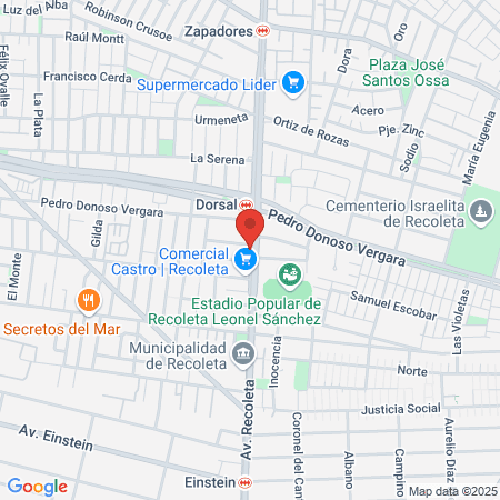 Clínica San pascual map