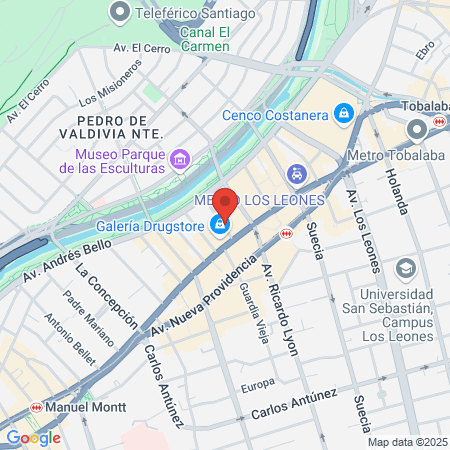 Sergio Cristian Mahana Babul map