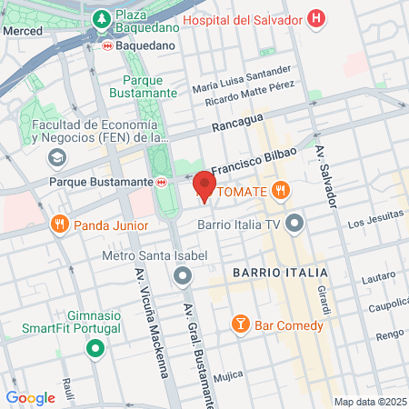 Marco Antonio Pareja Tobar map