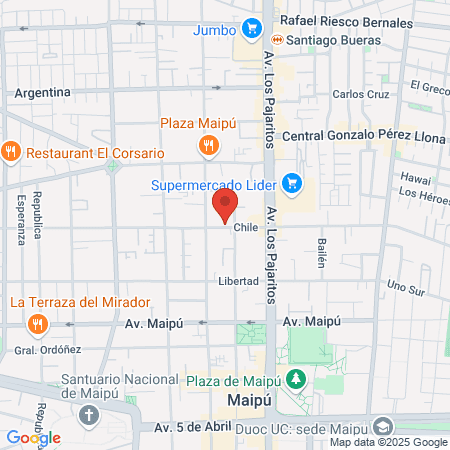 Sociedad De Profesionales Dentanest Limitada map