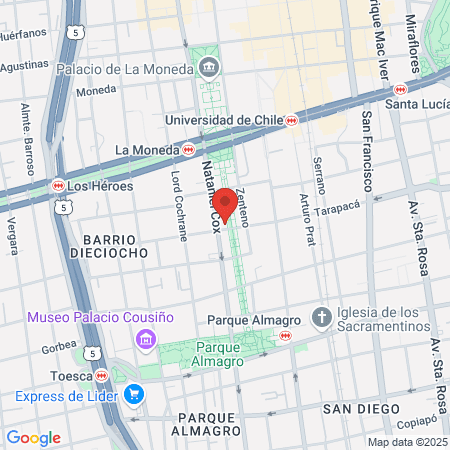 Soc Odontologica Tapia Y Vargas Limitada map