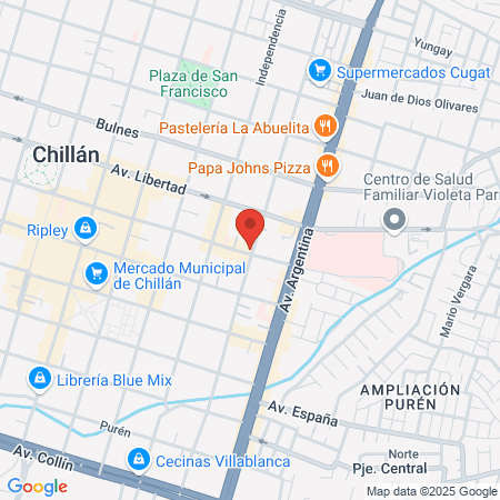 Raúl Jesús Utreras Espinoza map