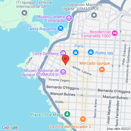 Clinica Dental Quivira Y Peirano Limitada map