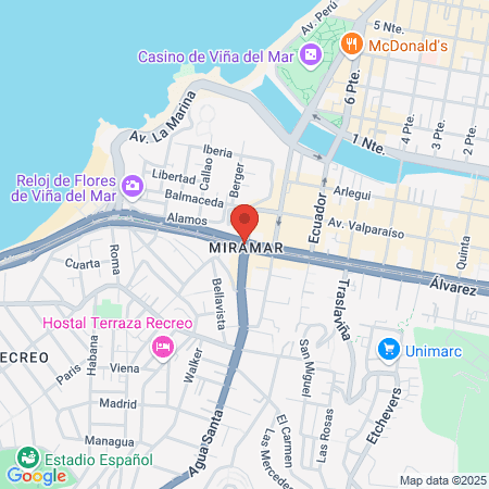 Sergio Enrique Toledo Fuenzalida map