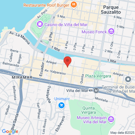 Dr. Jaime Brito Valdivia, Dentista map