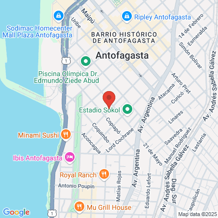 Servicios Medicos Nutrauma map