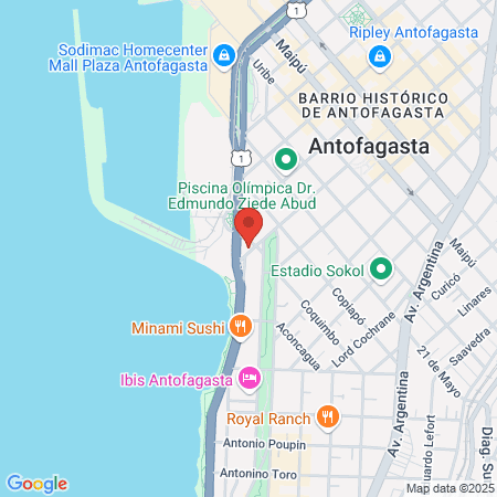 Dra. Gladys Núñez Venegas map