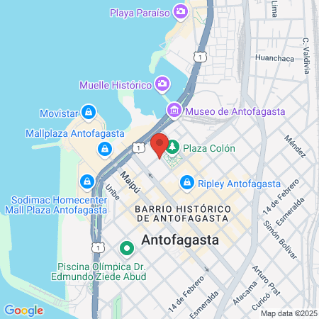 Centro Kinesiología Antofagasta KNT map