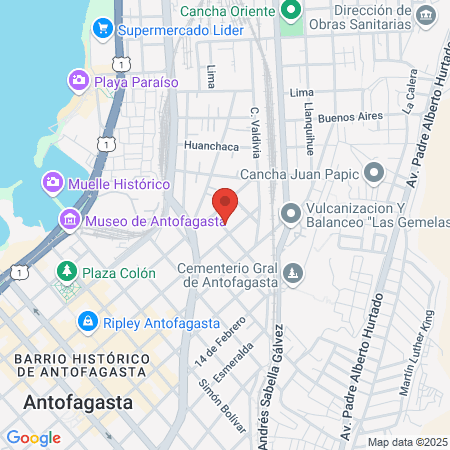 Jose Venegas Toro map