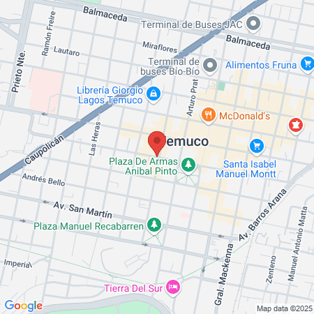 Pastor Araya Pedro map