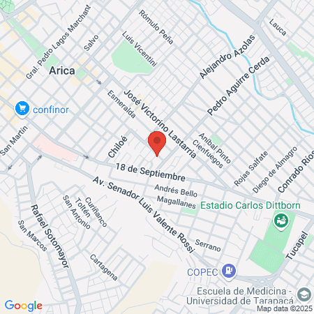 Fernando Cisternas Cardenas Y Cia Limitada map