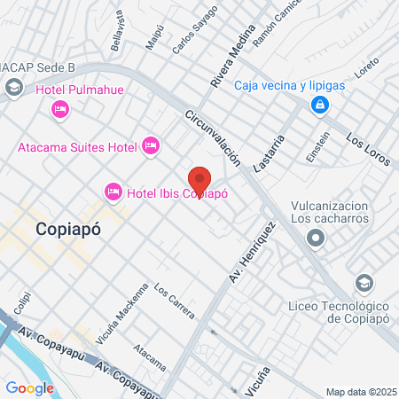 Dora Jacqueline Mellibovsky Leiva map