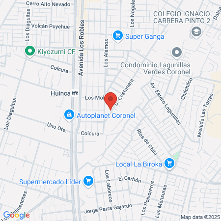 Gina Elizabeth Ferrer Poveda map