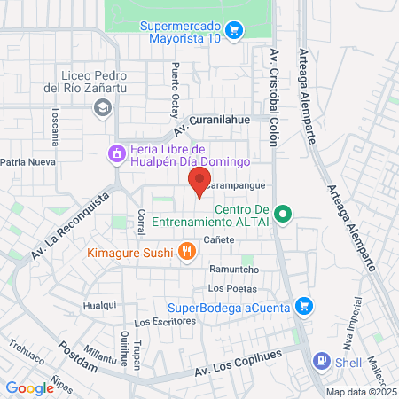 Dr Marcelo Rios Y Compania Ltda map