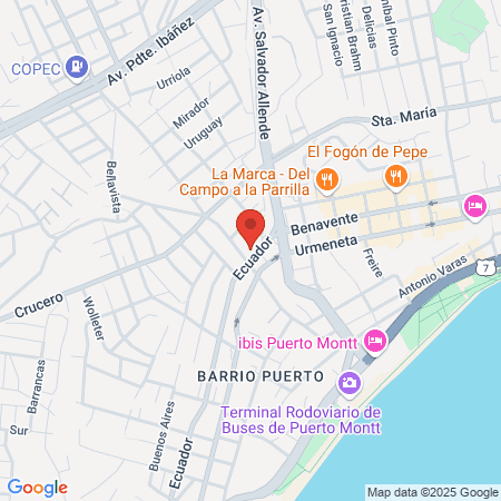 Saldias Novoa Francisco map