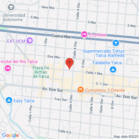 Dr. Juan Carrasco Pennaroli map