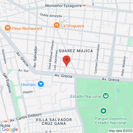 Hernan Eliecer Antonio Montenegro Arriagada map