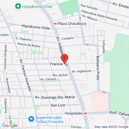 Luis Eugenio Vivánco Beltrán map