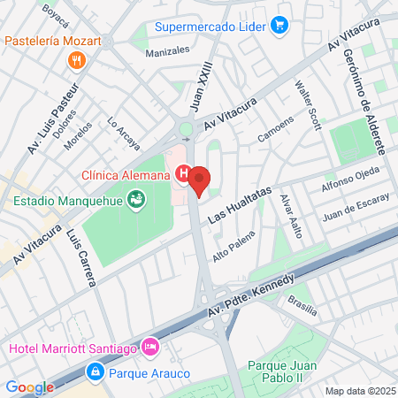 Dra. Isis Paulina Astorga Leiva, Médico estético map