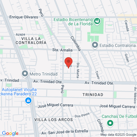 Laboratorio Dental Cross map