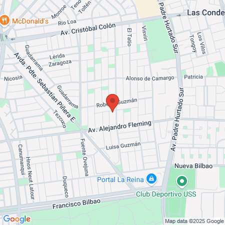 Doctor Roberto Fernández map