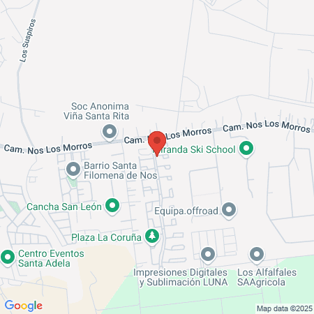 Daniel Carlos Bunout Barnett map