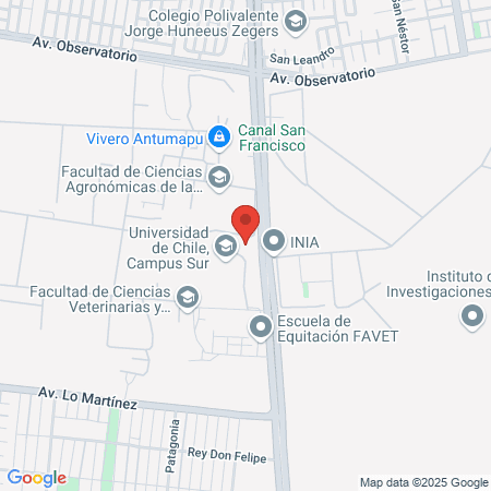 Veterinaria San Jose Dr Cristian Zuñiga map