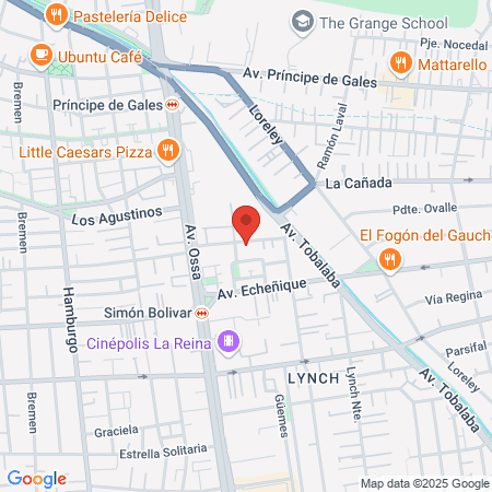 Centro de diálisis Ñuñoa Ltda. map