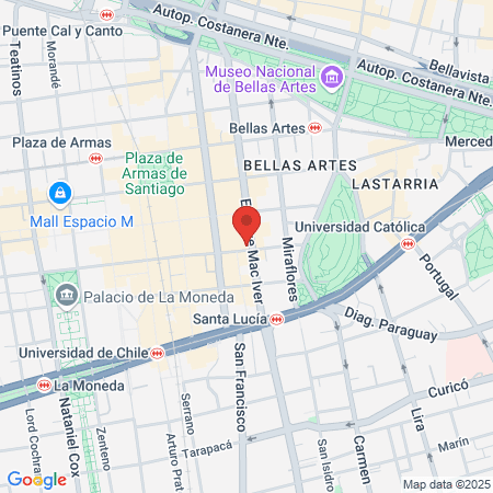 Myriam Paola Vyvian Thompson Blasco map