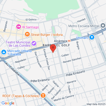 Instituto de Salud Ocupacional map