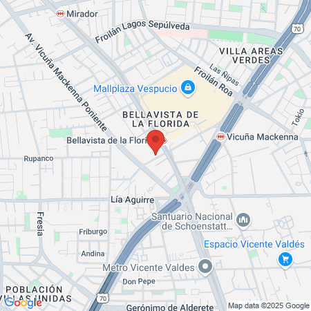 Sociedad De Prestaciones Medicas Doctor Claudio Dominguez Y Compania Limitada map