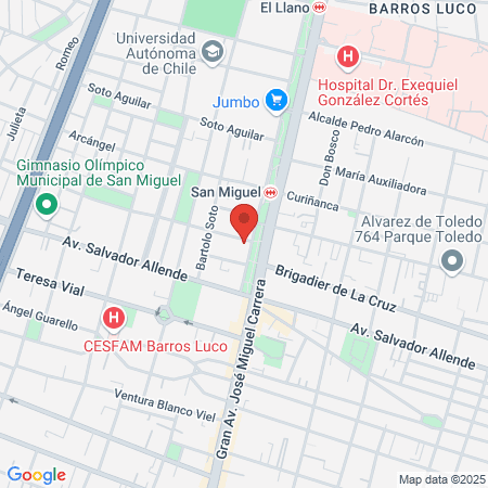 Policlínica Publica Israelita map