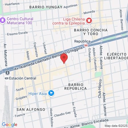 Centro de habilidades quirúrgicas Universidad de Chile - CEHaQ map