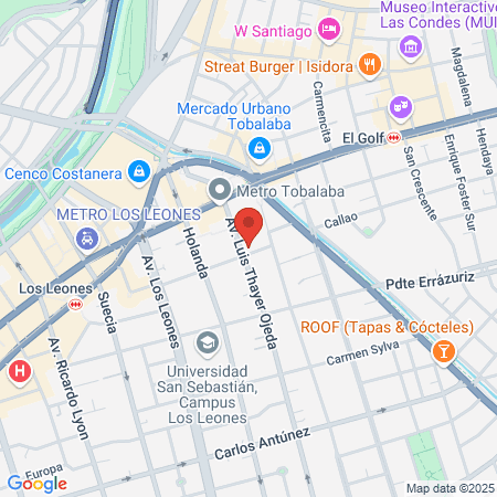 Luis Edison Rossel Troncoso map