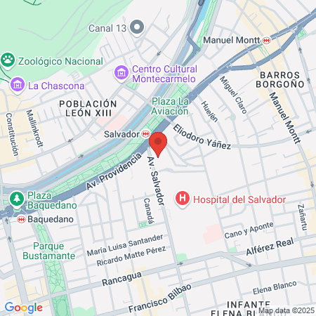 Dr. Raúl Croxatto Ovando map