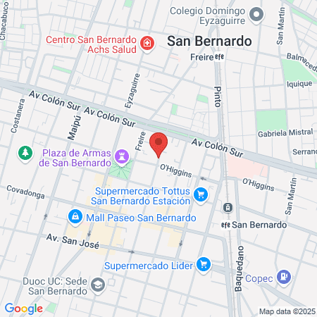 Anestesiologos Cordillera S A map