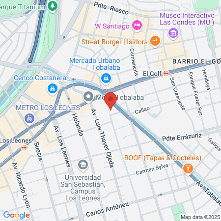 Dr. Octavio Cordero map