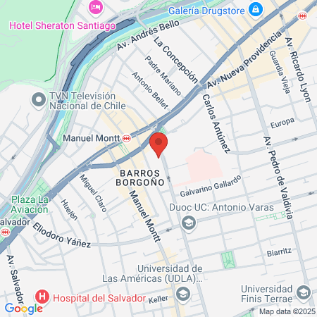 Soc De Profesionales Proderm Limitada map