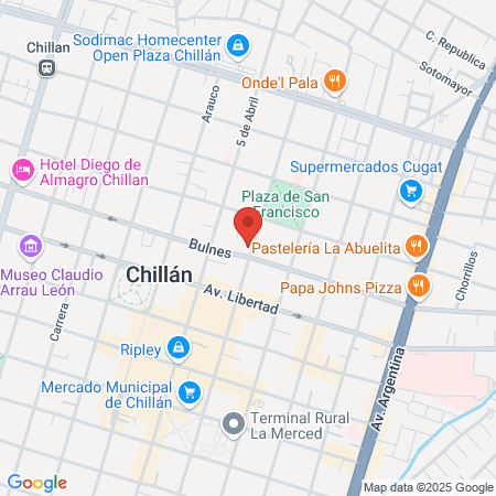 Zuniga Landaeta Sergio map