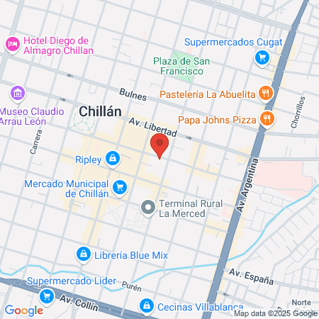 Sociedad Medica E Inversiones Dr. Claudio Quevedo Limitada. map